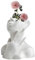 Keramik-Gesichtsvase, weibliche Form, künstlerischer Kopf, Halbkörper-Büste, Frauengesicht, Pflanzgefäß, feministischer Minimalismus, dekorativ, moderne Blumenvase für Zuhause, Wohnzimmer, Büro, Dekor
