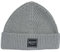 GANT Unisex Cotton Ribbed Beanie, Grey Melange, OneSize