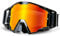 NENKI Motocross Brille mit Nasenschutz, Motorradbrille für Brillenträger, UV-Schutz Crossbrille für Damen Herren, MX MTB Brille, winddicht/beschlagfrei