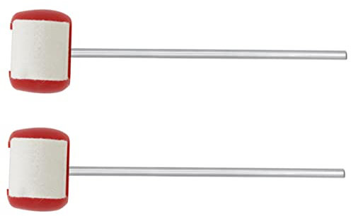 QUMIIRITY 2stücke Teiliges Schlagzeug Pedal Mit Filzkopf Langlebiges Zubehör Für Bassdrum Einfach Zu Bedienen Praktisches Percussion Instrument Für Schlagzeuger