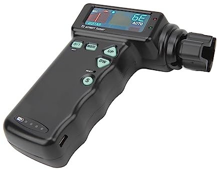 Schneller, Präziser Auto-Tuner, inkl. Farbdisplay, 2-in-1-Gitarrenwickler für Akustische Klassische E-Gitarren, Ukulele