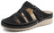 Sandali Ciabatte Donna Estive Ciabatte Punta Chiusa Ortopedica Scarpe Aperte Comode Pianta Larga per Anziane Pantofole Ergonomiche per Signora Trasforata Traspirante JOIMIX WOX250651 Nero 37