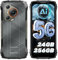 Blackview BL7000 AI Rugged Smartphone 5G, Dimensity 6300 24GB+256GB/2TB, Android 15 Phone, 50MP+20MP Night Version, 6.78 FHD+ 120Hz Waterproof Phones, 7500mAh 33W Fast Charge, Doke AI/5G Dual SIM/NFC