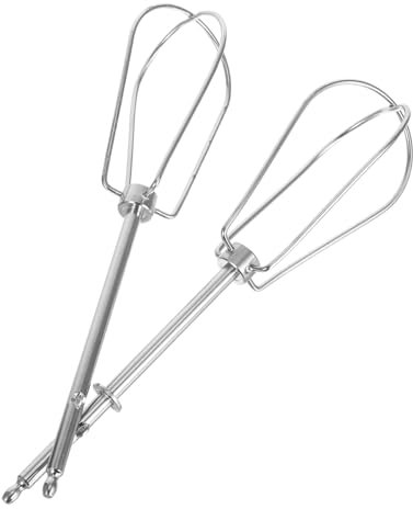 NOLITOY 2pièces Fouet De Rechange Fil Acier Inoxydable Pour Batteur Électrique Outil De Mélange Pour Fouetter Et Mélanger De Remplacement Pour Batteur à Œufs