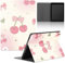 Stradvnaly Tablet Cover per Lenovo Tab M10 FHD Plus 10,3 TB-X606F/TB-X606X,Carino Cartoon Fiocco Rosa Ciliegia Modello Cover con Funzione Pelle PU Holder Flip con Antiurto Kawaii Protezione Case
