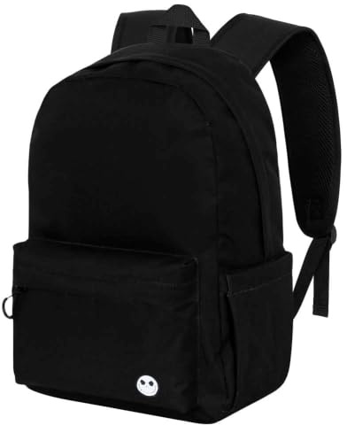 Disney Nightmare Before Christmas PE-Block Rucksack, Schwarz 30 x 44 cm, Kapazität 22 L