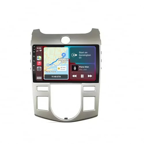 GPS Navi Navigationsgerät 2 Din für KIA FORTE 2008-2014 Apple Carplay & Android Auto mit OTA-Updates, Mirror Link, Sprachsteuerung, GPS-Navigation, 4 Kern 1G+32G