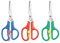 Herlitz 8740045 Bastelschere mit Schneidhilfe, rund, für Linkshänder, keine Farbauswahl möglich!, 1 Stück