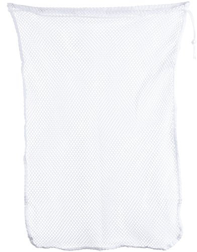 Mil-Tec Unisex – Erwachsene Wäschesack Netz-13870007 Netz, Weiss, One Size