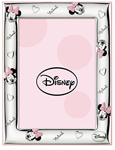 VALENTI & CO. Disney Baby - Minnie Mouse - Bilderrahmen für Babys und Mädchen aus Silber