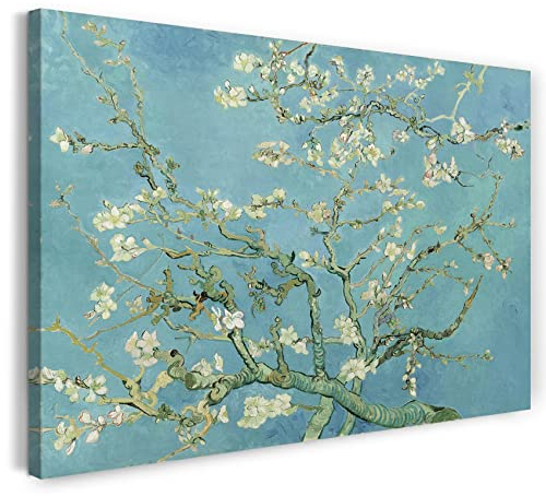 Printed Paintings Leinwand (120x80cm): Vincent Van Gogh - Mandelbaumzweige (1890)