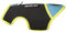 Julius-K9, IDC Neoprene Hundekleidung, Size: Baby 2, Schwarz und Aquamarine
