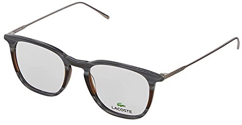 Lacoste L2828, Acetat Sonnenbrille Braun/Grau, Unisex, Erwachsene, mehrfarbig, Standard