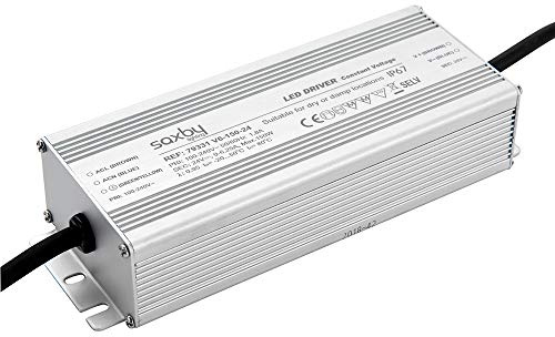 Saxby 79331 Aluminium Constant Voltage IP67 Outdoor LED Driver 150W 24V