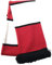 Southampton FC colours retro bar scarf saints