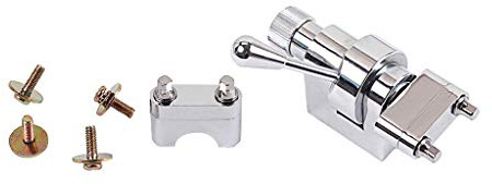 Alnicov Snare Drum Throw Off Clamp,Snaredrommel-Abschleppklemme,Siebregler mit Befestigungsschrauben Trommelsieb