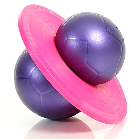 TOGU Hüpfball Moonhopper lila/pink, bis 45 kg belastbar