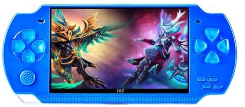 HLF 4,3 Zoll MP3 MP4 Videospielkonsole eingebaute 2000 Klassische Spiele unterstützen 9 Arten von Simulatorspielen Unterstützung Video/Musik/DV/DC/E-Book Wiederbeleben Gute Erinnerungen