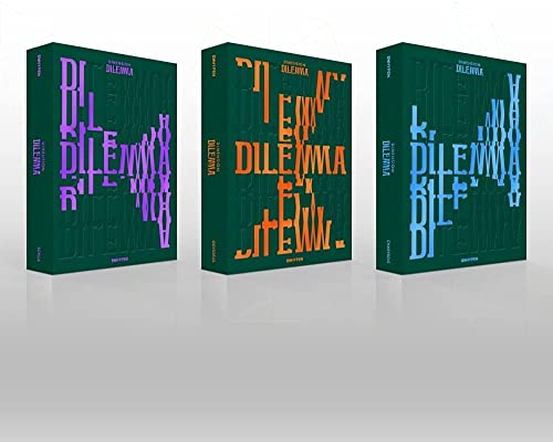 ENHYPEN - DIMENSION : DILEMMA Album+Pre-Order Benefit+Folded Poster+Extra Photocards Set (CHARYBDIS ver.)