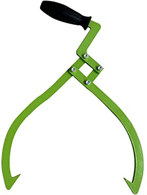16 Log Tongs,Log Tongs Carrier Tool,Log Lifting Hook,Log Carrier,Dragging & Carrying Tool