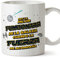 MUGFFINS Tazas para FUNCIONARIA mujer - En Español - Mejor de la Galaxia Cuando Fuerza me Acompaña - 11 oz / 330 ml - Regalo original y divertido