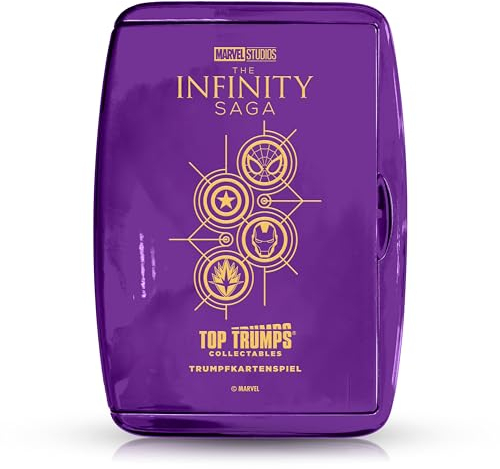 Top Trumps Collectables Marvel Kartenspiel für Kinder & Erwachsene - Fanartikel Marvel Edition Lernspiel - 2+ Spieler ab 12+ Jahre - Deutsch