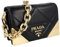 Prada Damen Schwarz Leder Schultertasche 1BD333
