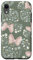 iPhone XR Disney Minnie Mouse Icon Spring Flowers Sage Green Case