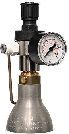 Umrüstset für QUOOKER CUBE auf handelsübliche 425g/450g CO2-Zylinder. Kompatibel mit Soda o.Ä. Zylinder (2. Gen. OHNE Zylinder)