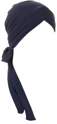 Kopfhut, Mütze, Ethno, Bohemian-Stil, Blumenmuster, Haarbedeckung, Wickel-Turban, Kopfbedeckung, Turban-Kappe, Plissee-Mütze Stirnbänder Mädchen 12 Jahre (B, One Size)