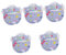 VICASKY 5 Sätze Puppenschlafsackbett Wohnkultur Deko Zarter Puppenschlafsack Stoffpuppenschlafsack Puppenschlafsack Schlafsack Kleines Puppenzubehör Ob11 Spielzeug Jasmin Polyester