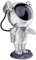 Xanlite, Veilleuse Projecteur LED SilverLite, Finition Chromée, Rechargeable USB, Câble 100 cm, 5 Watts, 2H30 d'Autonomie, IP20, Argent