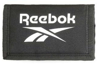 Reebok Ashland Geldbörse mit Geldbörse, Schwarz, 13 x 8 x 2,5 cm, Polyester von Joumma Bags