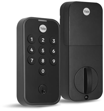 Yale Code Keypad Deadbolt, Black