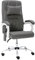 CIADAZ Massage-Bürostuhl, Massagesessel, Relaxsessel, Kinosessel, Fernsehsessel, Ohrensessel, Living Room Chairs, Grau Kunstleder