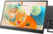Newsoul Monitor portatile da 15,6, FHD 1080P, ultra sottile e leggero, design autoportante, compatibile VESA, schermo IPS, porte USB-C/Mini HDMI, perfetto per giochi e uso in ufficio