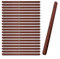 Design de poutre renforcé, installation facile, 10 paires de guides en plastique, rail coulissant pour table de chevet (marron)