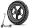 Amitor 8.5 Zoll E Scooter Vollreifen Hinterrad mit Felge für Xiaomi M365, Pannensichere & Abriebfeste Einteilige Vollgummireifen Hinten 8 1/2 x2 mit Nabe, Robust & Zuverlässig, Einfache Montage, 1PCS