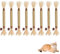 xianshi 8 Stück Flummi Katze,Katzen Beißring,Cat Nip Stick,Katzenminze Spielzeug,Interaktives Katzenspielzeug Selbstbeschäftigung,Katzenminze Spielzeug für Katzen Zahnpflege und Gegen Mundgeruch