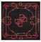 GUESS Foulard Scarf 130X130 Black Multi