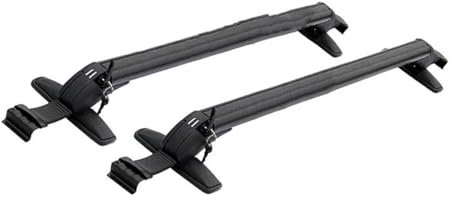 Genérico Barras Techo Baca Coche para MG 3 5 Puertas Hatch 2013 2014 2015 2016 Portaequipajes para Automóvil Barra Transversal Barra Transversal para Techo Portaequipajes Barras