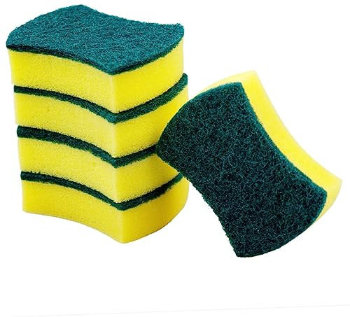 SHERCHPRY 28Piezas Estropajos De Esponja De Alta De Limpiadores para Lavavajillas Paños De Limpieza Eficaces para Utensilios De Cocina Colores