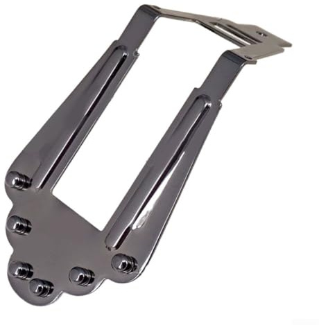 Saitenhalter aus Metall für Jazz-Akustikgitarren, optimiert Klang und Resonanz für verbesserte Leistung (schwarz)