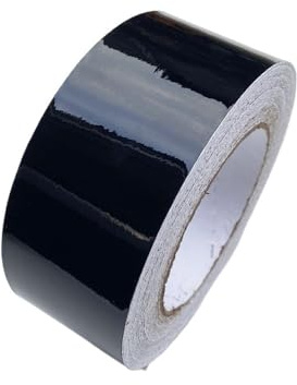 Film autocollant en fibre de carbone, Emballage de voiture en vinyle Fiber carbone noir brillant mat 3D 6D plusieurs tailles(Glossy Black Vinyl,5X300 CM)