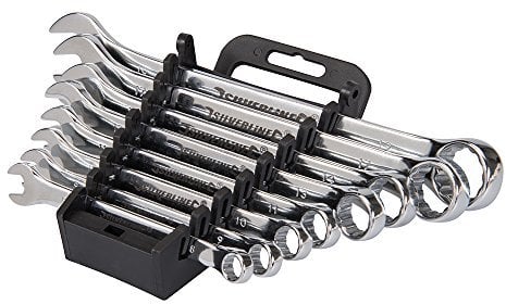 Silverline 868755 8pce Combination Spanner Set Display Box 6pk