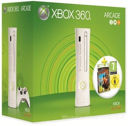 Xbox 360 - Console Core HDMI Arcade + Banjo Kazooie [Bundle]