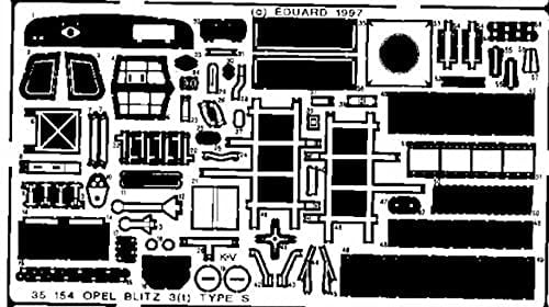 Eduard Accessories 35154 Modellbauzubehör Opel Blitz 3(t) Type S Detailbausatz