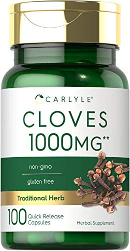 Carlyle Cloves Supplement | 100 Capsules | Non-GMO, Gluten Free