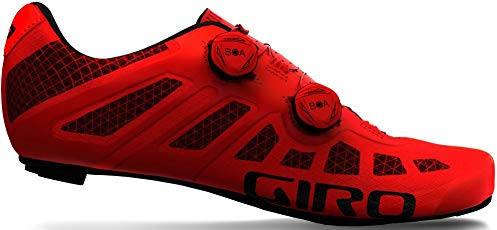 Giro Herren Imperial Rennrad|Triathlon/Aero Schuhe, bright red, 44