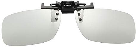 N/A 3D Clip-on Glasses Set for Movies/Cinema 1 x Compatible with Reald Cinema and 1 x Compatible with I-Max